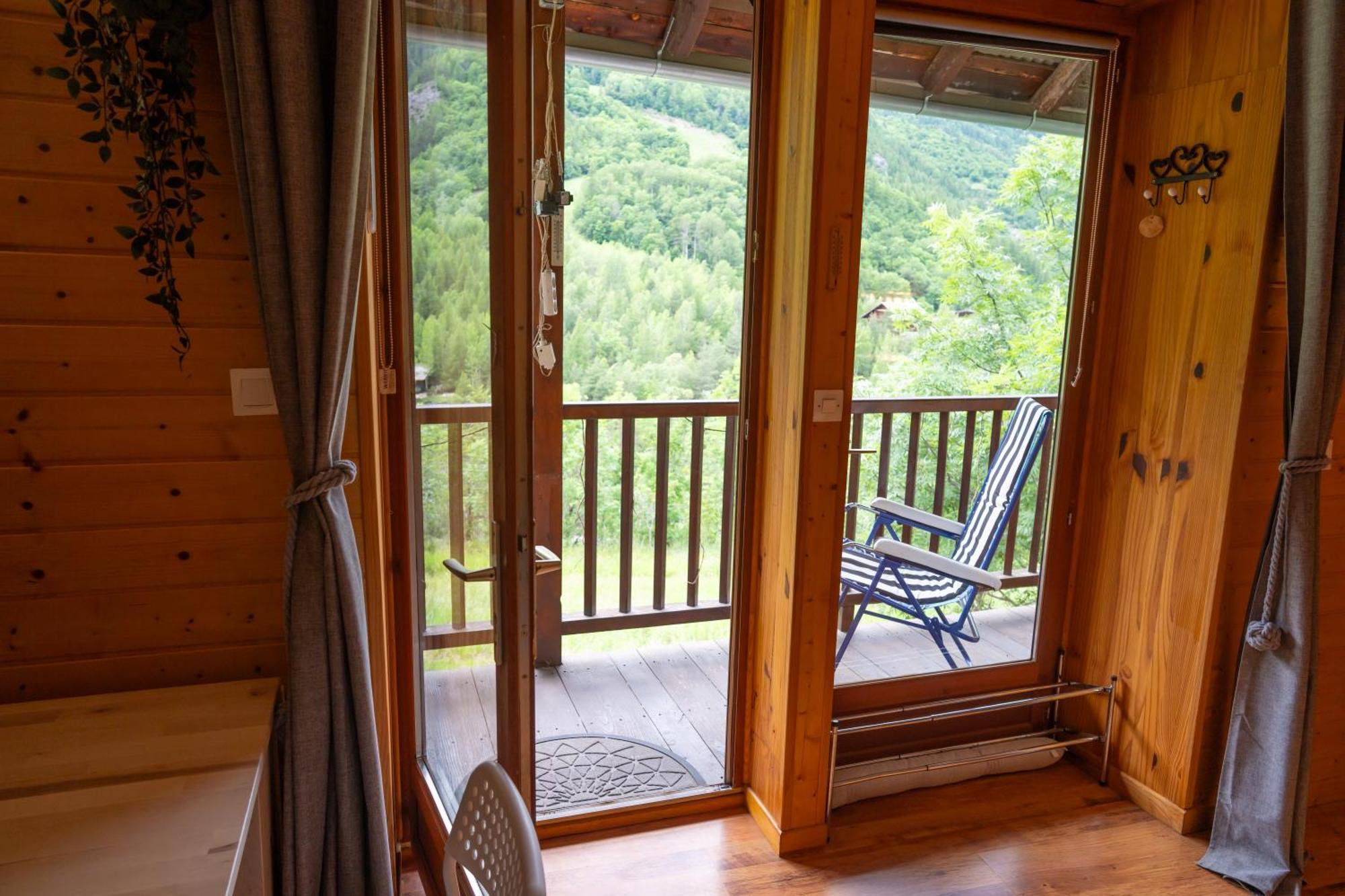 Ecrins De Cocon - Parc National Des Ecrins Apartment Pelvoux Bagian luar foto