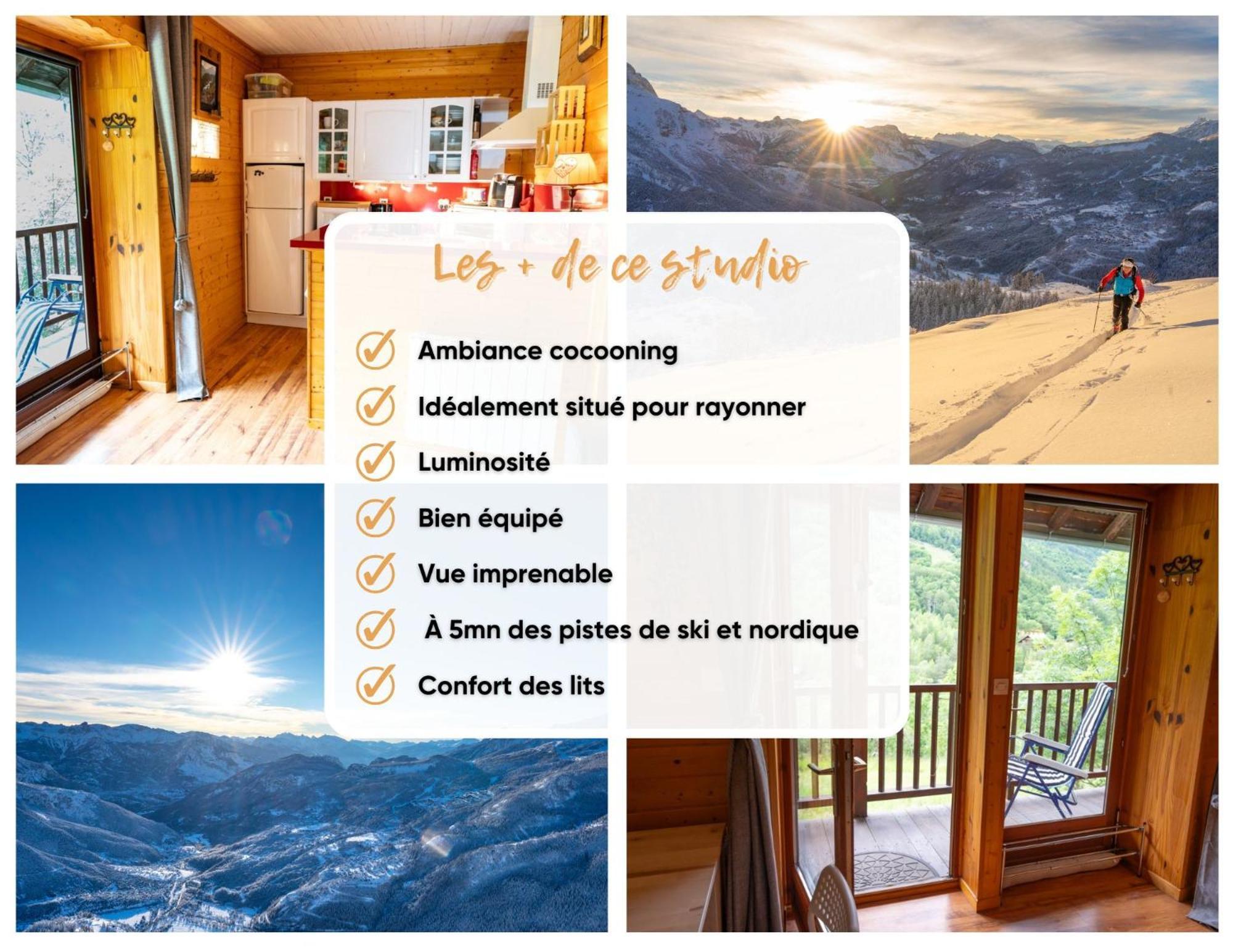 Ecrins De Cocon - Parc National Des Ecrins Apartment Pelvoux Bagian luar foto